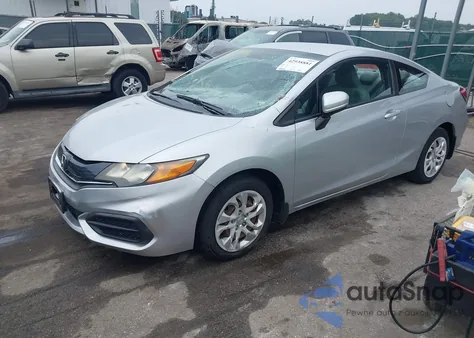 2015 Honda Civic Lx из США, поврежденный, VIN 2HGFG3B58FH519772